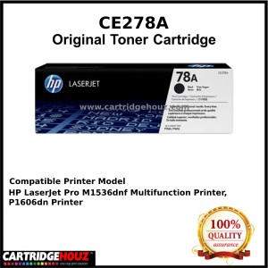 Genuine Original Hp Ce278a 78a Ce278 78 2 1k Pgs Toner For Hp Lj P1560 P1566