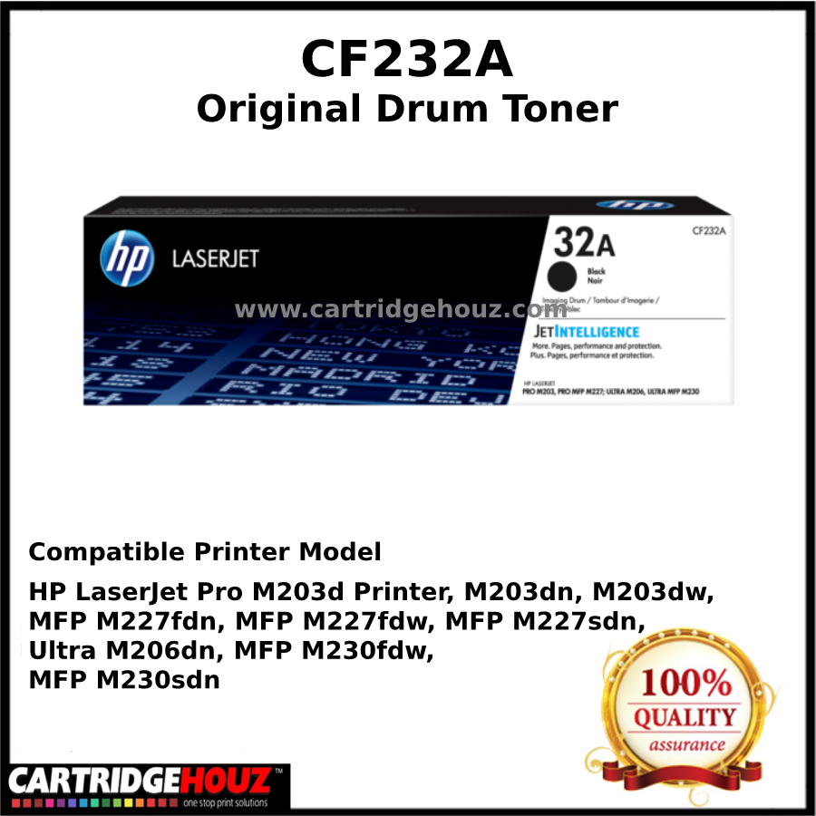 [GENUINE] HP CF232A (32A) / CF232 / 232A (23K pgs) ORIGINAL Drum For HP